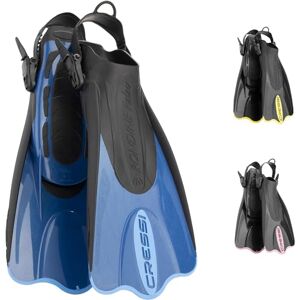 Cressi Palau Saf Barbatanas curtas ajustáveis para snorkel e natação, azul/azul claro, S/M, unissexo adulto Cressi Palau Saf Barbatanas curtas ajustáveis para snorkel e natação, azul/azul claro, S/M, unissexo adulto