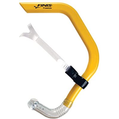 Finis Snorkel de natação frontal Freestyle, amarelo Finis Snorkel de natação frontal Freestyle, amarelo