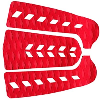 F Fityle 3 peças premium EVA Surf Skimboard Pad Deck Grip, Tail Pad F Fityle 3 peças premium EVA Surf Skimboard Pad Deck Grip, Tail Pad
