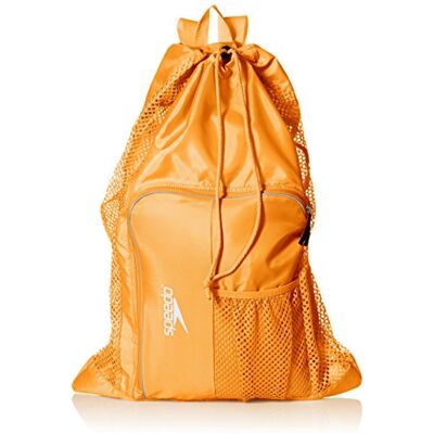 Speedo Deluxe ventilador de malha equipamento bolsa para unissexo adulto tamanho laranja Speedo Deluxe ventilador de malha equipamento bolsa para unissexo adulto tamanho laranja