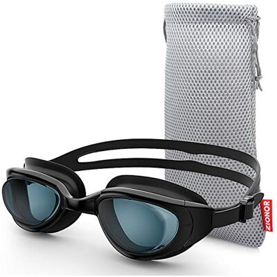ZIONOR G7 Óculos de natação corretores com miopia ótica e visão noturna, sem fugas, proteção UV 100% para homens e mulheres, natadores adultos (dioptria de 2,0 a 7,0) ZIONOR G7 Óculos de natação corretores com miopia ótica e visão noturna, sem fugas, proteção UV 100% para homens e mulheres, natadores adultos (dioptria de 2,0 a 7,0)