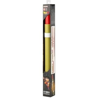 BANDAI Dragon Ball Daima Bastão mágico 120 cm Nyoibo Power Pole Dragon Ball Daima Licença Oficial Acessório de Mangá para Jogos de RPG Brinquedo para crianças a partir de 4 anos BANDAI Dragon Ball Daima Bastão mágico 120 cm Nyoibo Power Pole Dragon Ball Daima Licença Oficial Acessório de Mangá para Jogos de RPG Brinquedo para crianças a partir de 4 anos