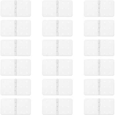YINETTECH 30 dobradiças de avião RC de 36 x 20 mm, dobradiças retangulares dobráveis de plástico para bricolage, modelos de avião, substituições, cor branca YINETTECH 30 dobradiças de avião RC de 36 x 20 mm, dobradiças retangulares dobráveis de plástico para bricolage, modelos de avião, substituições, cor branca