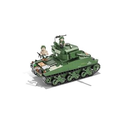 COBI Sherman M4A3E2 Jumbo, coleção histórica, World War II (WWII) COBI Sherman M4A3E2 Jumbo, coleção histórica, World War II (WWII)