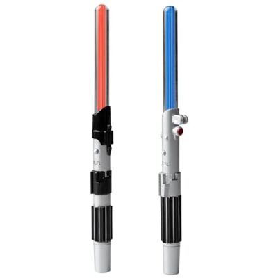 Grupo Erik Canetas Star Wars Sabre Laser Com Luz Vermelha e Azul e Tinta Preta Star Wars Presentes Merchandising Oficial para Crianças e Adultos Incluem Pilhas e Caixa de Presente Grupo Erik Canetas Star Wars Sabre Laser Com Luz Vermelha e Azul e Tinta Preta Star Wars Presentes Merchandising Oficial para Crianças e Adultos Incluem Pilhas e Caixa de Presente