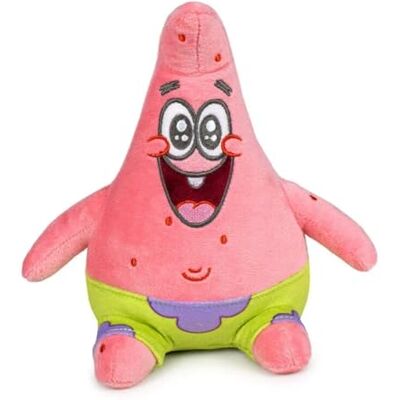 PLAY BY PLAY Bob Esponja Schwammkopf Plüschtier 22 cm, variantes Bob Esponja, Patrick & Gary Peluche, Ref. (Patrick) PLAY BY PLAY Bob Esponja Schwammkopf Plüschtier 22 cm, variantes Bob Esponja, Patrick & Gary Peluche, Ref. (Patrick)