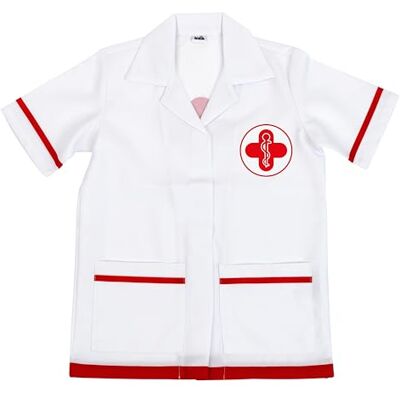 Theo Klein Túnica Branca de Médico I Roupa ideal I Comprimento aprox. 55 cm I Brinquedo para Crianças com Idade entre 3 e aproximadamente 6 Anos Theo Klein Túnica Branca de Médico I Roupa ideal I Comprimento aprox. 55 cm I Brinquedo para Crianças com Idade entre 3 e aproximadamente 6 Anos