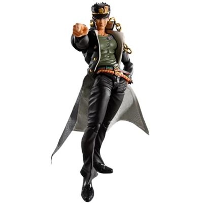 TAMASHII NATIONS Tamashii Figura de JoJo's Bizarre Adventure figura Jotaro Kujo JoJo's Bizarre Adventure Figura de ação de 6 polegadas S.H. Figuarts Jotaro Kujo TAMASHII NATIONS Tamashii Figura de JoJo's Bizarre Adventure figura Jotaro Kujo JoJo's Bizarre Adventure Figura de ação de 6 polegadas S.H. Figuarts Jotaro Kujo