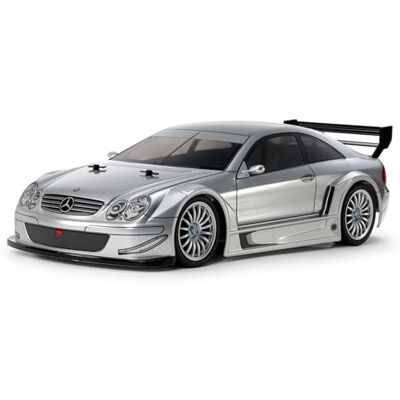 Tamiya 1:10 RC MB CLK AMG 2002 TT-02 Carro controlo remoto, veículo, modelismo, montagem, passatempo, kit RC, sem pintura, carro RC Tamiya 1:10 RC MB CLK AMG 2002 TT-02 Carro controlo remoto, veículo, modelismo, montagem, passatempo, kit RC, sem pintura, carro RC