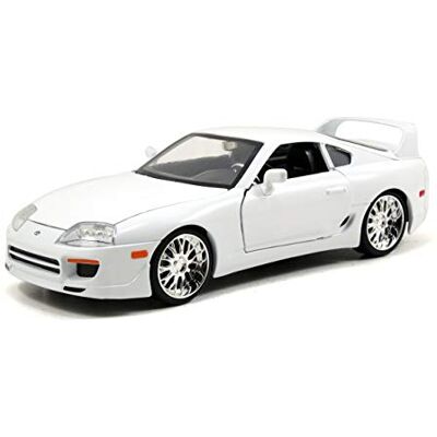 Jada 253203046 1:24 Fast & Furious 7 1995 Toyota Supra, unissexo-criança. Jada 253203046 1:24 Fast & Furious 7 1995 Toyota Supra, unissexo-criança.