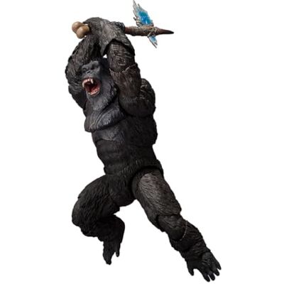 TAMASHII NATIONS , Godzilla x Kong: O novo império, figura de ação de Kong de 2024, S.H.MonsterArts TAMASHII NATIONS , Godzilla x Kong: O novo império, figura de ação de Kong de 2024, S.H.MonsterArts