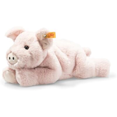 Steiff Piko Peluche de pelúcia, adorável de peluche com olhos de plástico, para meninos e meninas, Friends, peluche 28 cm, rosa, Steiff Piko Peluche de pelúcia, adorável de peluche com olhos de plástico, para meninos e meninas, Friends, peluche 28 cm, rosa,
