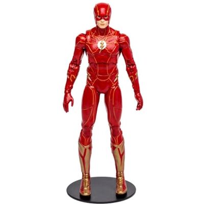 McFarlane BANDAI Figura de ação DC filme The Flash, Flash, Multicolorido, TM McFarlane BANDAI Figura de ação DC filme The Flash, Flash, Multicolorido, TM