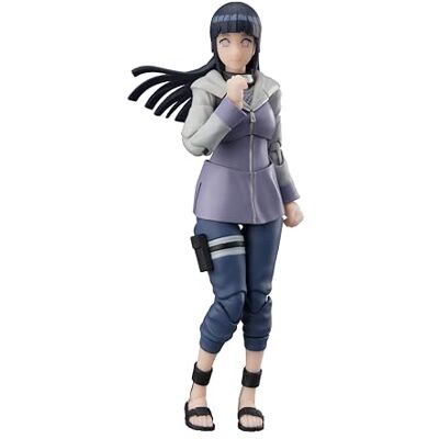 TAMASHII NATIONS S.H. Figuarts Naruto Shippuden Hyuga Hinata Noble White Sokai Aprox. Figura de ação pré-pintada de PVC e ABS de 5,3 polegadas TAMASHII NATIONS S.H. Figuarts Naruto Shippuden Hyuga Hinata Noble White Sokai Aprox. Figura de ação pré-pintada de PVC e ABS de 5,3 polegadas