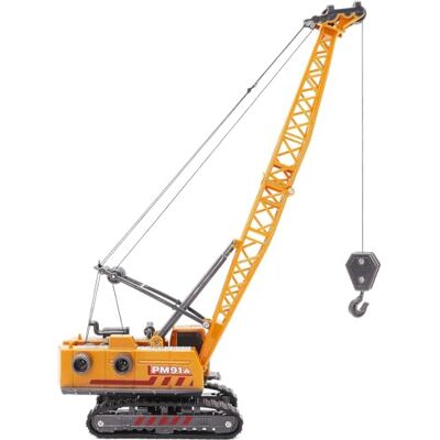 Toyland ® Veículo de jogo de grua de construção, peças móveis realistas, brinquedos operáveis para crianças, escala 1:55 Toyland ® Veículo de jogo de grua de construção, peças móveis realistas, brinquedos operáveis para crianças, escala 1:55
