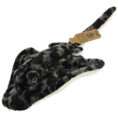 Aurora World , , Riscas Eco Nation, 30 cm, pelúcia, preto e cinzento, preto e cinzento Aurora World , , Riscas Eco Nation, 30 cm, pelúcia, preto e cinzento, preto e cinzento