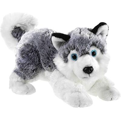 Heunec MISANIMO Husky deitado, 28 cm, multicolor Heunec MISANIMO Husky deitado, 28 cm, multicolor