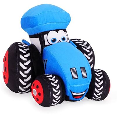 Toyland ® Trator agrícola de peluche de 21 cm (8 polegadas) decoração de quarto para crianças (azul) Toyland ® Trator agrícola de peluche de 21 cm (8 polegadas) decoração de quarto para crianças (azul)