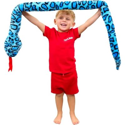 Toyland ® 170 cm (5,5 pés) cobra de peluche gigante de dois tons 5 desenhos sortidos brinquedos de peluche para crianças Toyland ® 170 cm (5,5 pés) cobra de peluche gigante de dois tons 5 desenhos sortidos brinquedos de peluche para crianças