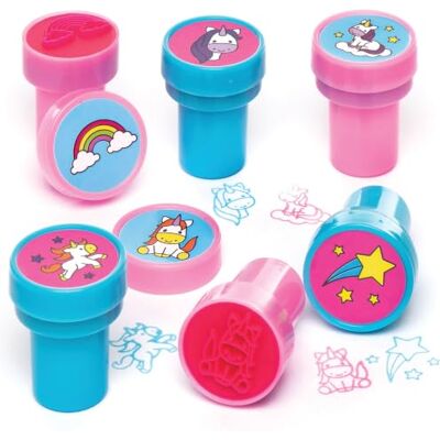 Baker Ross Selos de unicórnio com tinta automática (pacote de 10) para criar decorações e trabalhos manuais Baker Ross Selos de unicórnio com tinta automática (pacote de 10) para criar decorações e trabalhos manuais
