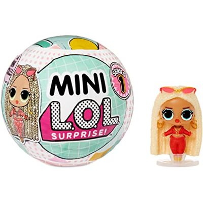L.O.L. Surprise! OMG Mini Collection Sortido Aleatório Mini réplica de bonecas de Moda com Acessórios e Caixa 2 em 1 Colecionável Presente para crianças a partir dos 4 anos L.O.L. Surprise! OMG Mini Collection Sortido Aleatório Mini réplica de bonecas de Moda com Acessórios e Caixa 2 em 1 Colecionável Presente para crianças a partir dos 4 anos