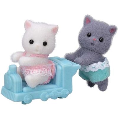 SYLVANIAN FAMILIES 05457 Gêmeos Gato Persa (EPI) SYLVANIAN FAMILIES 05457 Gêmeos Gato Persa (EPI)