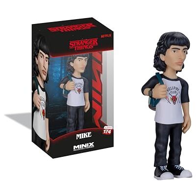 MINIX Série de TV #174 Stranger Things Mike Hellfire figura colecionável 12 centímetros MINIX Série de TV #174 Stranger Things Mike Hellfire figura colecionável 12 centímetros