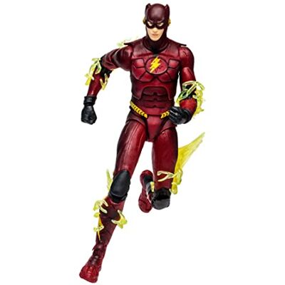 McFarlane BANDAI Figura DC filme The Flash, Flash fato de Batman multicolorido TM McFarlane BANDAI Figura DC filme The Flash, Flash fato de Batman multicolorido TM
