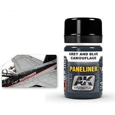 AK Interactive AK02072 Paineliner for Grey and Blue Camouflage 35 ml AK Interactive AK02072 Paineliner for Grey and Blue Camouflage 35 ml