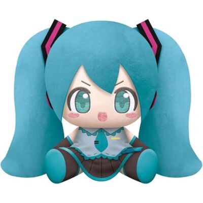 Banpresto Peluche Hatsune Miku Super Big Plush 20 cm PZ71132P multicor peluche colecionável presente ideal para os verdadeiros fãs de Hatsune Miku Banpresto Peluche Hatsune Miku Super Big Plush 20 cm PZ71132P multicor peluche colecionável presente ideal para os verdadeiros fãs de Hatsune Miku