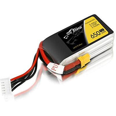 TATTU Bateria Lipo 4s 650 mAh 14,8 V bateria com XT30 conector para FPV Racing UAV drone quadricóptero tamanho 150 TATTU Bateria Lipo 4s 650 mAh 14,8 V bateria com XT30 conector para FPV Racing UAV drone quadricóptero tamanho 150
