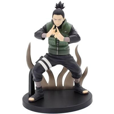 Banpresto Figura de ação Naruto Shippuden Vibration Stars Nara Shikamaru & Uzumaki Naruto (A:Nara Shikamaru), multicolorido, BP Banpresto Figura de ação Naruto Shippuden Vibration Stars Nara Shikamaru & Uzumaki Naruto (A:Nara Shikamaru), multicolorido, BP