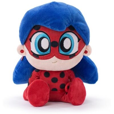BARRADO Peluche Miraculous Aventuras de Ladybug Ladybug 24 cm BARRADO Peluche Miraculous Aventuras de Ladybug Ladybug 24 cm