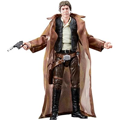 Star Wars The Black Series Han Solo Brinquedo em Escala de 15 cm : O Retorno de Jedi Figura de Coleção do 40º Aniversário Idade: 4+ Star Wars The Black Series Han Solo Brinquedo em Escala de 15 cm : O Retorno de Jedi Figura de Coleção do 40º Aniversário Idade: 4+