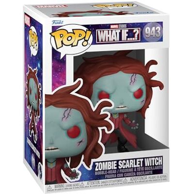 Funko Marvel: What If? Zombie Scarlet Witch - Figura de Brinquedo Funko Marvel: What If? Zombie Scarlet Witch - Figura de Brinquedo