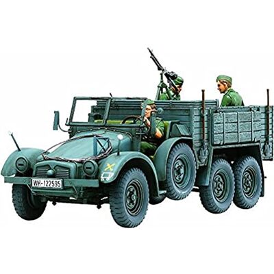 Tamiya 300035317 Krupp Protze Camião alemão em escala 1:35, Segunda Guerra Mundial Tamiya 300035317 Krupp Protze Camião alemão em escala 1:35, Segunda Guerra Mundial