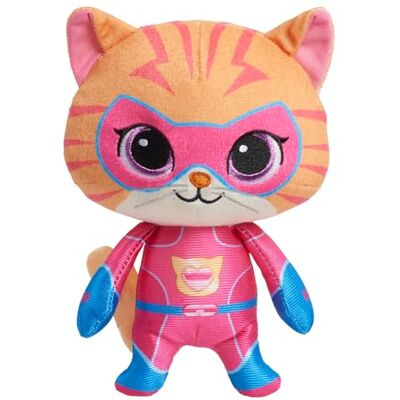 Just Play Pequena gatinha de pelúcia SuperKitties da Disney Junior de 17,8 cm, Ginny, gatinha, tecido macio, brinquedos para crianças a partir de 2 anos Just Play Pequena gatinha de pelúcia SuperKitties da Disney Junior de 17,8 cm, Ginny, gatinha, tecido macio, brinquedos para crianças a partir de 2 anos