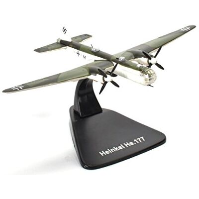 OPO 10 Reprodução de avião militar, bombardeiro 1/144 Heinkel He 177 BOMBER-110 OPO 10 Reprodução de avião militar, bombardeiro 1/144 Heinkel He 177 BOMBER-110