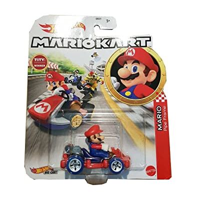 Hot Wheels Mario Kart Die Cast Mario /Toys Hot Wheels Mario Kart Die Cast Mario /Toys