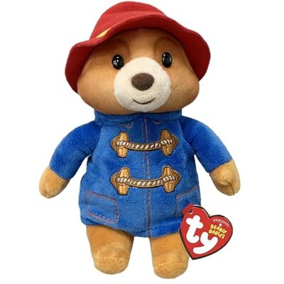 Ty Paddington Bear Beanie Boos Regular Beanie Baby Soft Plush Toy Collectible Cuddly Stuffed Teddy Ty Paddington Bear Beanie Boos Regular Beanie Baby Soft Plush Toy Collectible Cuddly Stuffed Teddy
