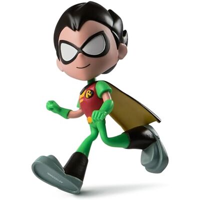 DC Comics Teen Titans Go! Twisty Titans, Robin, figura de ação flexível, brinquedos para meninos e meninas de 4 anos DC Comics Teen Titans Go! Twisty Titans, Robin, figura de ação flexível, brinquedos para meninos e meninas de 4 anos