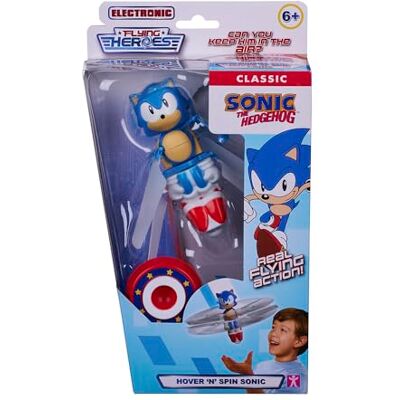 BANDAI Flying Heroes, , brinquedo voador eletrónico com o seu lançador, Sonic The Hedgehog Multicolor BANDAI Flying Heroes, , brinquedo voador eletrónico com o seu lançador, Sonic The Hedgehog Multicolor