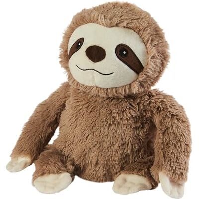 warmies Sloth Plushie tamanho júnior, almofada térmica totalmente adequada para micro-ondas e com peso para aliviar a ansiedade e o stress, arrefecer no congelador ou aquecer no microondas warmies Sloth Plushie tamanho júnior, almofada térmica totalmente adequada para micro-ondas e com peso para aliviar a ansiedade e o stress, arrefecer no congelador ou aquecer no microondas
