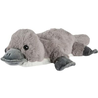 warmies Almofada térmica de peluche ornitorrinco para micro-ondas, macia e quente, com aroma de lavanda francesa. warmies Almofada térmica de peluche ornitorrinco para micro-ondas, macia e quente, com aroma de lavanda francesa.