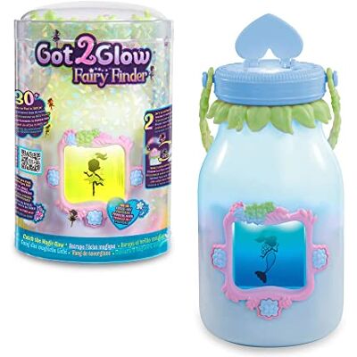 Famosa GOT 2 GLOW Fairies Blue, brinquedo eletrónico com fada azul, para cuidar da sua fada mágica, num belo pote com um ecrã luminoso, para meninas e meninos a partir de 5 anos, () Famosa GOT 2 GLOW Fairies Blue, brinquedo eletrónico com fada azul, para cuidar da sua fada mágica, num belo pote com um ecrã luminoso, para meninas e meninos a partir de 5 anos, ()