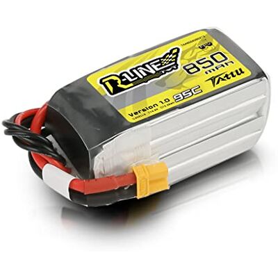 TATTU 4S Lipo baterias 4S 850 mAh 14,8 V 95C Lipo Battery R-Line Series Pack com conector XT30 é adequado para multirotor FPV de tamanho 100 a 180 TATTU 4S Lipo baterias 4S 850 mAh 14,8 V 95C Lipo Battery R-Line Series Pack com conector XT30 é adequado para multirotor FPV de tamanho 100 a 180