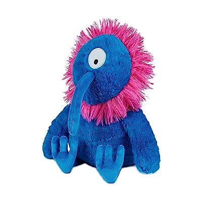 warmies ® Brinquedo de peluche totalmente quente perfumado com lavanda francesa, monstro azul brilhante warmies ® Brinquedo de peluche totalmente quente perfumado com lavanda francesa, monstro azul brilhante