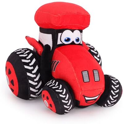Toyland ® Trator agrícola de peluche de 21 cm (8 polegadas) decoração de quarto de criança (vermelho) Toyland ® Trator agrícola de peluche de 21 cm (8 polegadas) decoração de quarto de criança (vermelho)