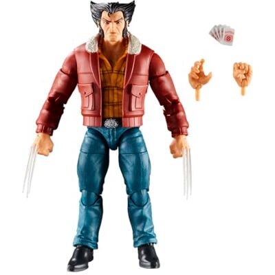 Marvel Legends Series, 'S Logan, figura colecionável X-Men '97 em escala de 15 cm Marvel Legends Series, 'S Logan, figura colecionável X-Men '97 em escala de 15 cm