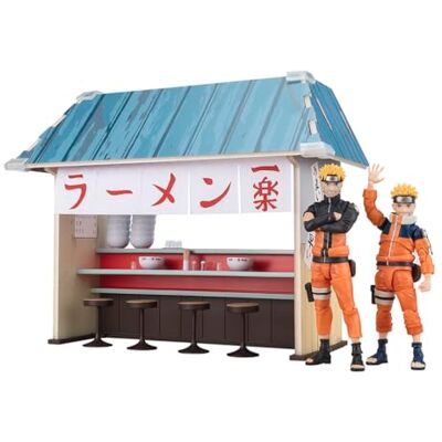 TAMASHII NATIONS Ichiraku Ramen Set 22 cm Naruto Shippuden SH figuarts Naruto Shippuden Conjunto em escala de 6 polegadas S.H. Figuarts Jogo de ramen Ichiraku TAMASHII NATIONS Ichiraku Ramen Set 22 cm Naruto Shippuden SH figuarts Naruto Shippuden Conjunto em escala de 6 polegadas S.H. Figuarts Jogo de ramen Ichiraku